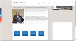 Desktop Screenshot of jameslowryjr.com