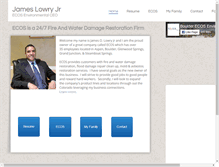 Tablet Screenshot of jameslowryjr.com